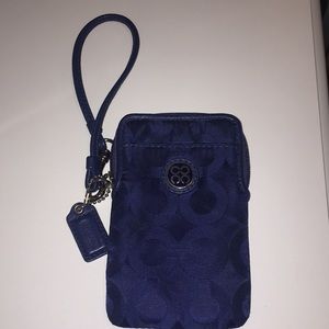 Coach wristlet